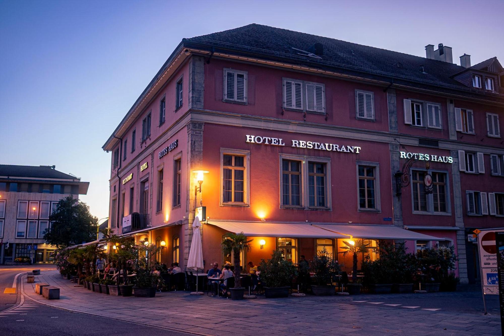 Hotel Rotes Haus Brugg  Kültér fotó