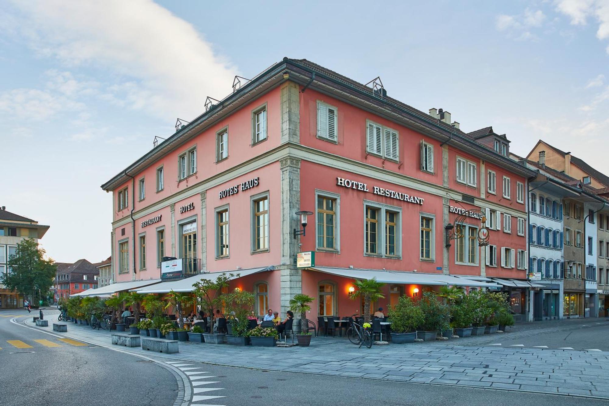 Hotel Rotes Haus Brugg  Kültér fotó