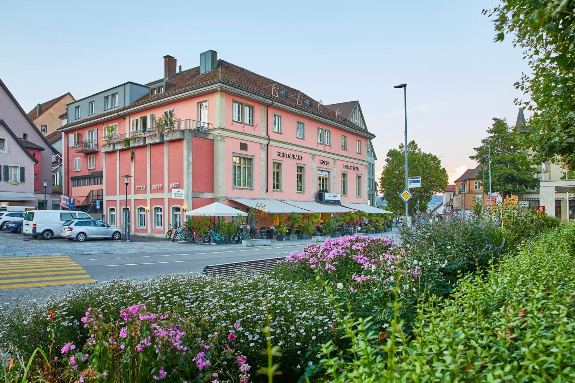 Hotel Rotes Haus Brugg  Kültér fotó
